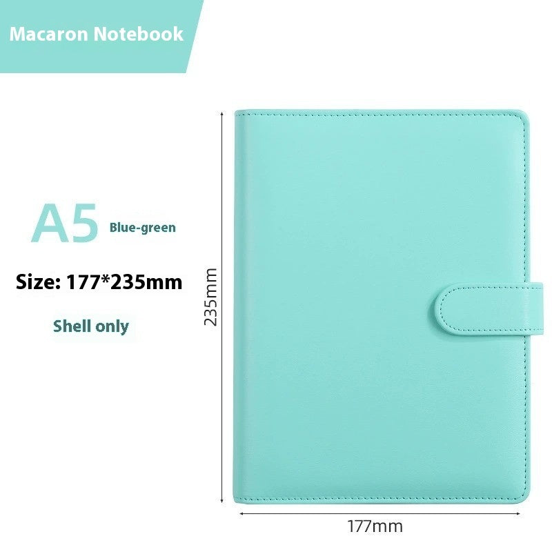 A5 PU Leather Notebook Binder Shell – Macaron Colours | 11 Colours