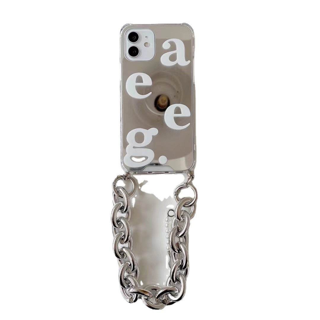 Women Wristband iphone Case Mirror Protective phone case