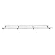 Rail Mill Guide System, 9 Ft Milling Guide, 4 Crossbar Kits Chainsaw Mill Rail Guide, Aluminum Adjustable Saw Mill Rail System Work With Chainsaw Mills For Builders And Woodworkers