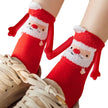 Hand Holding Couple Magnetic Handle Christmas Stockings
