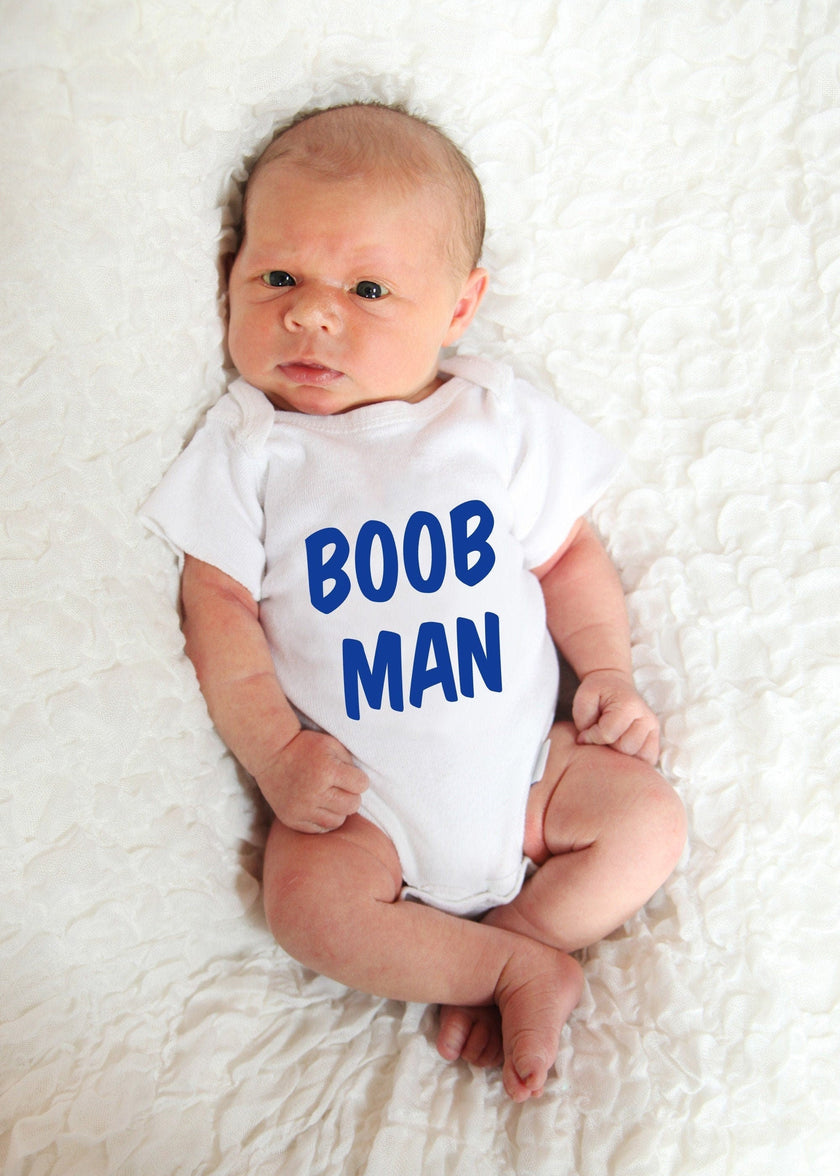 Boob Man Infant Bodysuit