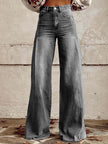 3D Graphic Printed Wide Leg Pants for Women – High Waist Bootcut Graphic Trousers
