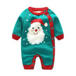 Newborn Baby Clothes Baby Crawling Clothes Thickening Out Baby Harness Christmas Baby Romper Baby Cotton Sleepwear
