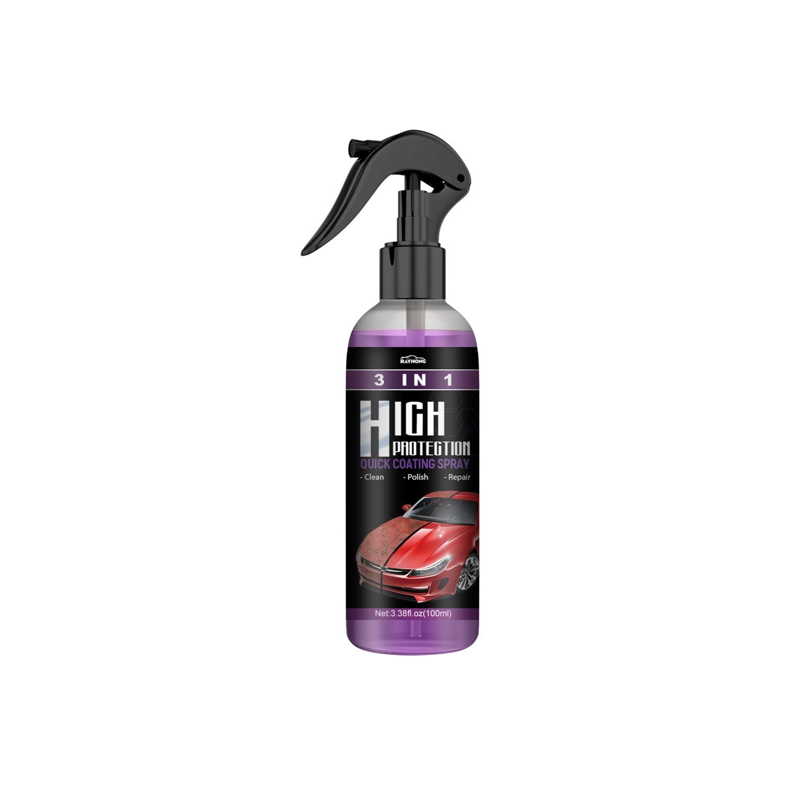 3-in-1 Car Paint Spray Coating Cleaner – Fast Protection & Polish