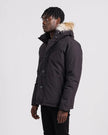 Outdoor Survival Canada Men's Nyik -40 Down Parka, Orca Black, X-Large - ON DISPLAY