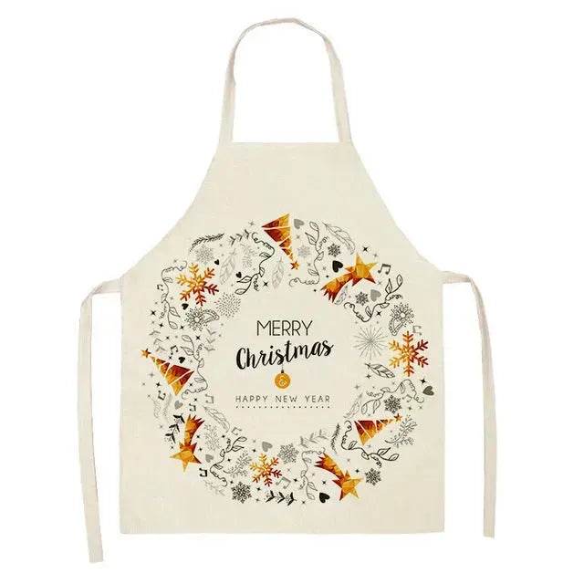 Personalized Christmas Aprons gifts idea for chefs bakers