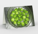 Set of 3 Blank Greeting Cards | 5 x 7 | Brussel Sprouts