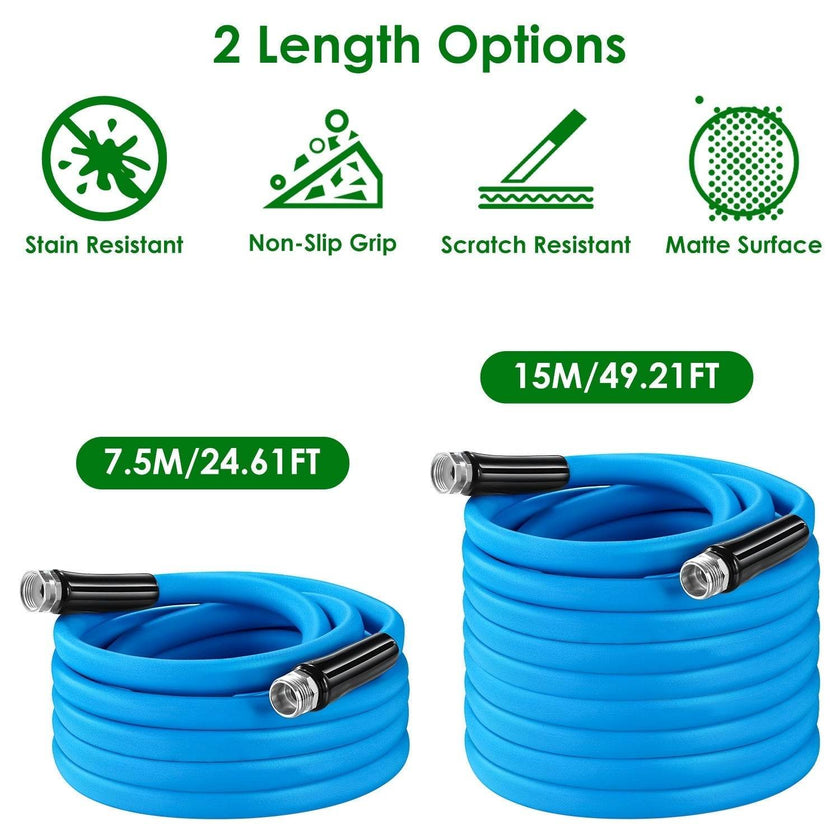 Non-Expanding Flexible Garden Hose Heavy Duty PVC Water Hose