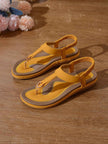 Summer Flip-flops Soft-soled Flat Beach Shoes Soft Soles