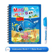 Children's Magic Water Painting Book for Kids – 8 Themes (Ages 4–6)