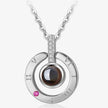 Hot Valentine's Day Gifts Metal Rose Jewelry Gift Box Necklace For Wedding Girlfriend Necklace Gifts
