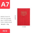 Mini Notebook 365 Days Portable Pocket Notepad Daily Weekly Agenda Planner
