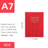 Mini Notebook 365 Days Portable Pocket Notepad Daily Weekly Agenda Planner