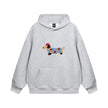 Cartoon Graphic Hoodie – Loose Fit Pullover
