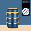 304 Stainless Steel Multi-layer Thermal insulated lunch container