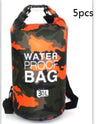 Outdoor Waterproof Bag Camouflage Polyester Double Shoulder Waterproof Bag Portable Beach Backpack