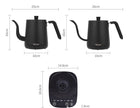 Gooseneck Electric Kettle, Stainless Steel, Touch Control with Keep Warm Function