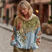 Women's Long Sleeve Hooded Sweatshirt Pullover Loose Casual Top