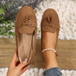 Women's Round Toe Loafers – Non-Slip Soft Comfortable Flat Shoes