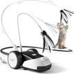 Remote Control Cat Toy Car with Feather Wand for Indoor Cats