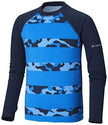 Columbia Big Boy's Sandy Shores Printed Long Sleeve Sunguard Shirt XXS