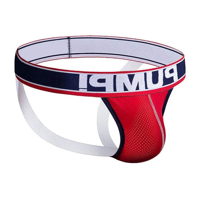 PUMPI Mesh Thong Panties underwear Porn Pant men Low Waist