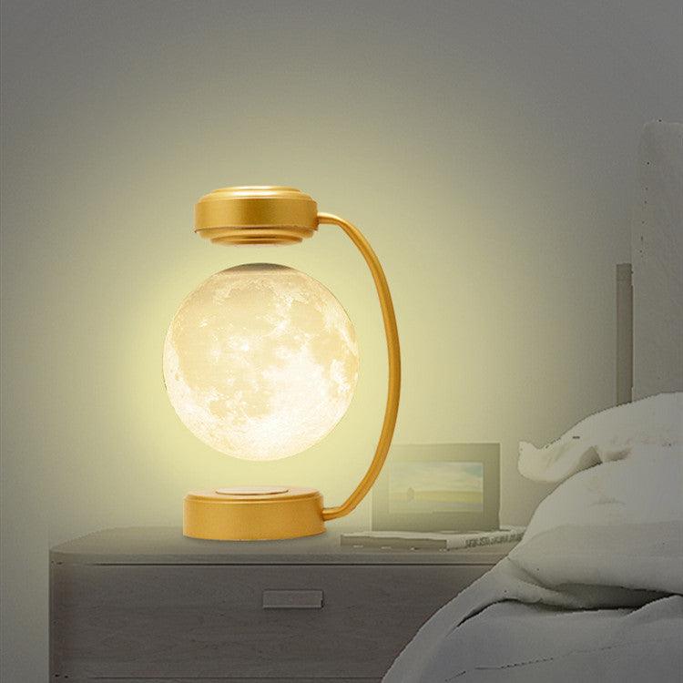 3D LED Moon Night Light, Magnetic Levitating Floating Ball Lamp for Home and Office Decor