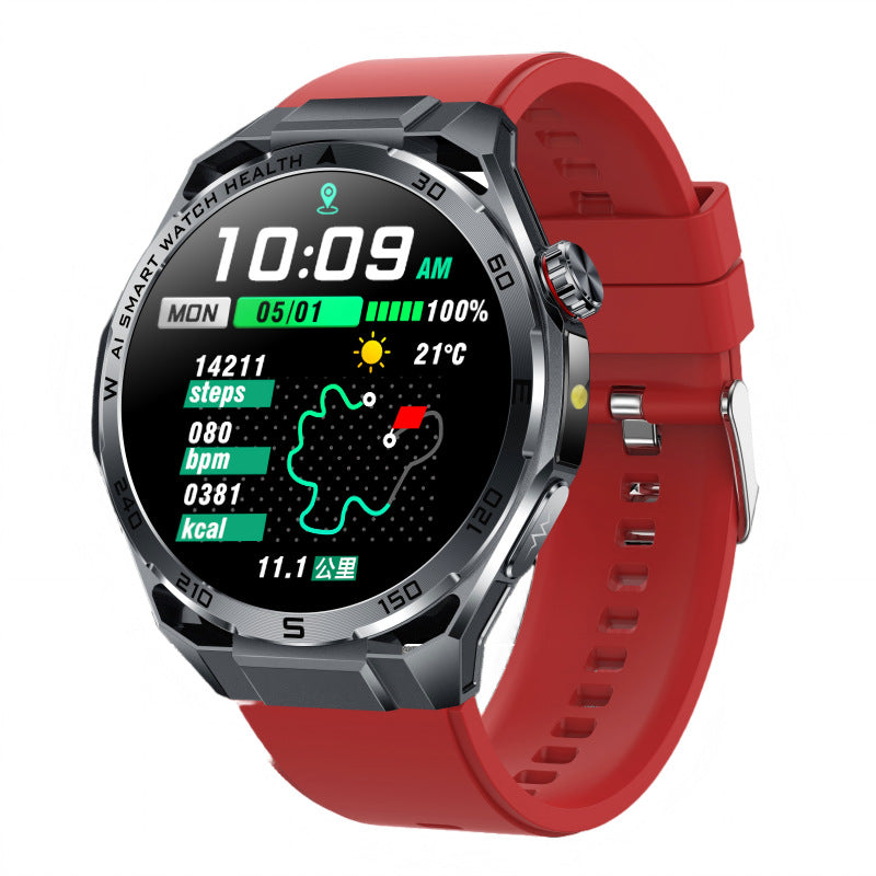 Smartwatch with Fitness Tracking & Bluetooth Calling – Multi-Strap Sport Smart Watch