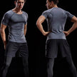 Quick Drying Men Short Sleeve Exercise Running Workout T-shirt Top