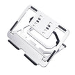 Aluminum Laptop Stand Adjustable Ergonomic 5-Angle Foldable Riser