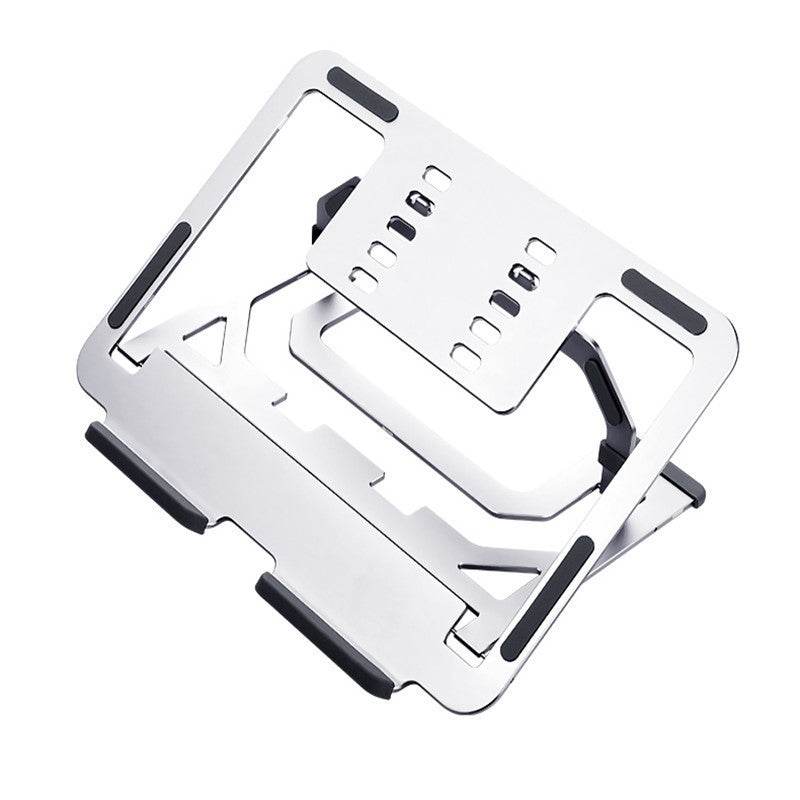 Aluminum Laptop Stand Adjustable Ergonomic 5-Angle Foldable Riser
