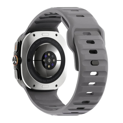 Sport Style Watch Ultra Wave Reverse Buckle Silicone  Strap