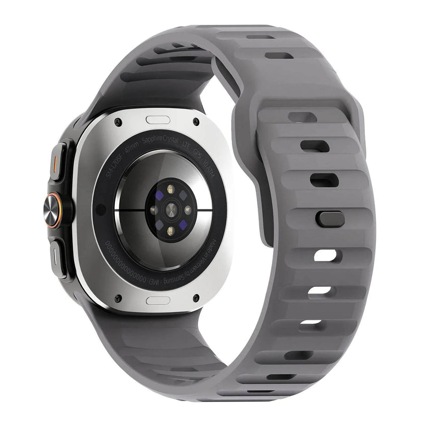 Sport Style Watch Ultra Wave Reverse Buckle Silicone  Strap