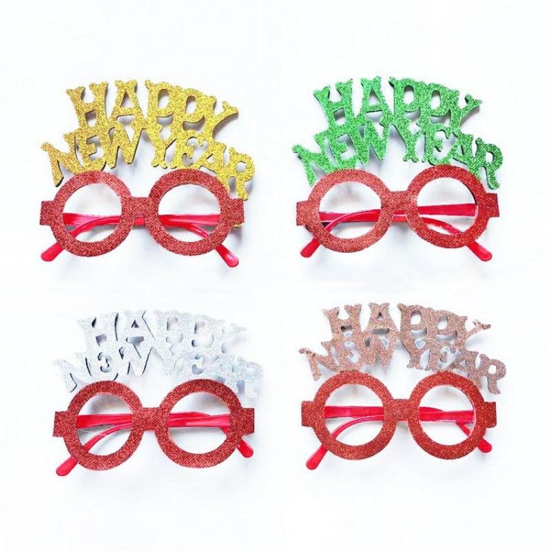 Christmas Creative Party Gathering Dress Up Glasses