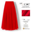Pleated Mesh Midi Skirt – Women's Prairie Swing Skirt