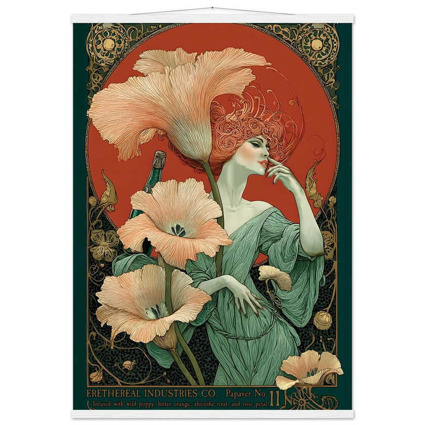 Papaver Vermouth - Poster & Framed Print