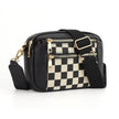 Daily Matching PU Leather Business Commute Zipper Crossbody Bags for women