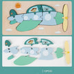 KiddieKickz - Children's Wooden Three-dimensional Board Building Toys: Airplane