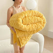 Single-layer Double-sided Tower Velvet Sofa Cover Soft Winter Blanket