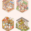 3D Stereoscopic Miniature Scene Sticker Book – Kawaii Landscape Creation Kit