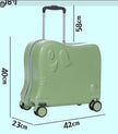 Kids Carry On Luggage Rolling Suitcase Lightweight Children Travel Trolley