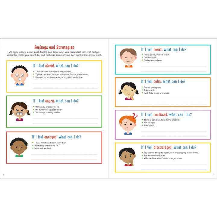 Peter Pauper Press - My Feelings and Emotions Activity Book