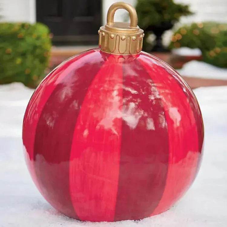 Christmas Ornament Holly Ball Outdoor Tree Decoration Christmas Balls for Yards