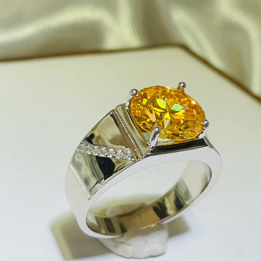 5 Carat Moissanite 925 Sterling Silver Ring