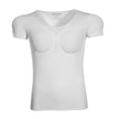 Men's Invisible Shoulder Pad Fake Chest T-Shirt – Removable Muscle Pad (S–XL)