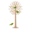 Lovi Tree 34cm with Minibirds