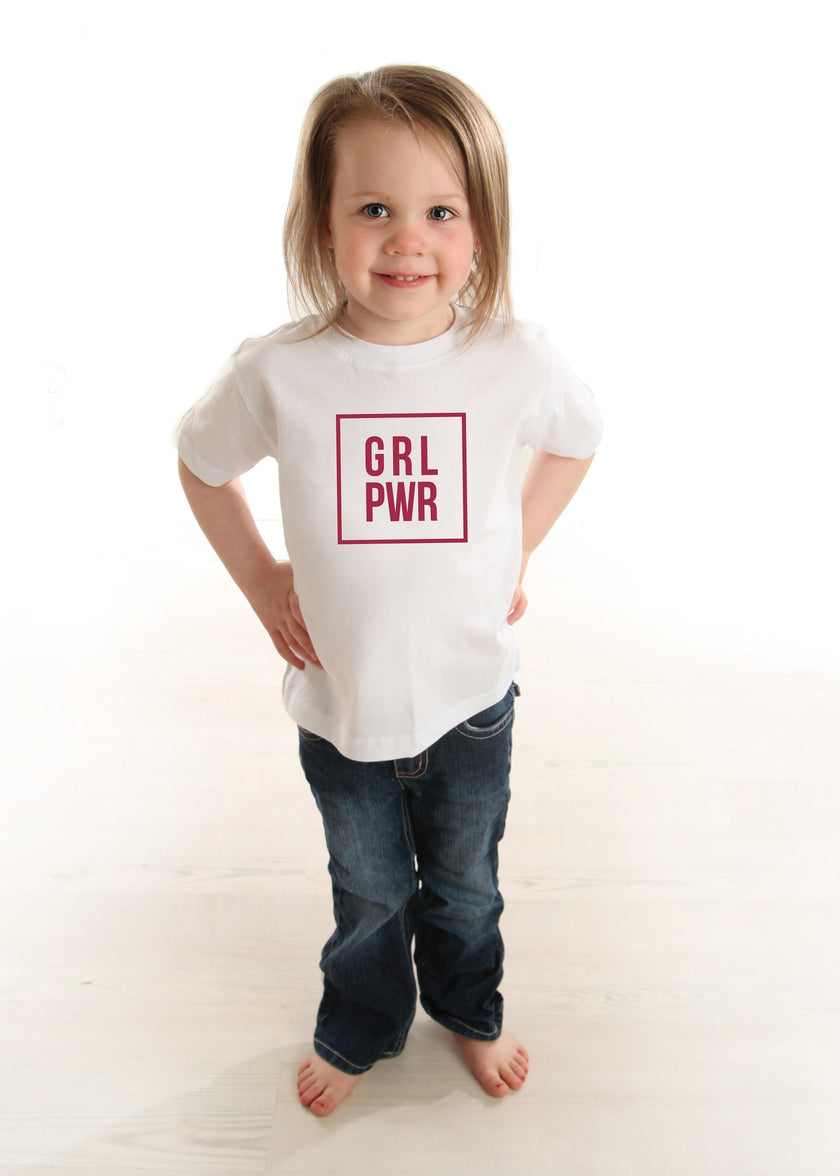 GRL PWR Matching Mommy and Me Shirts