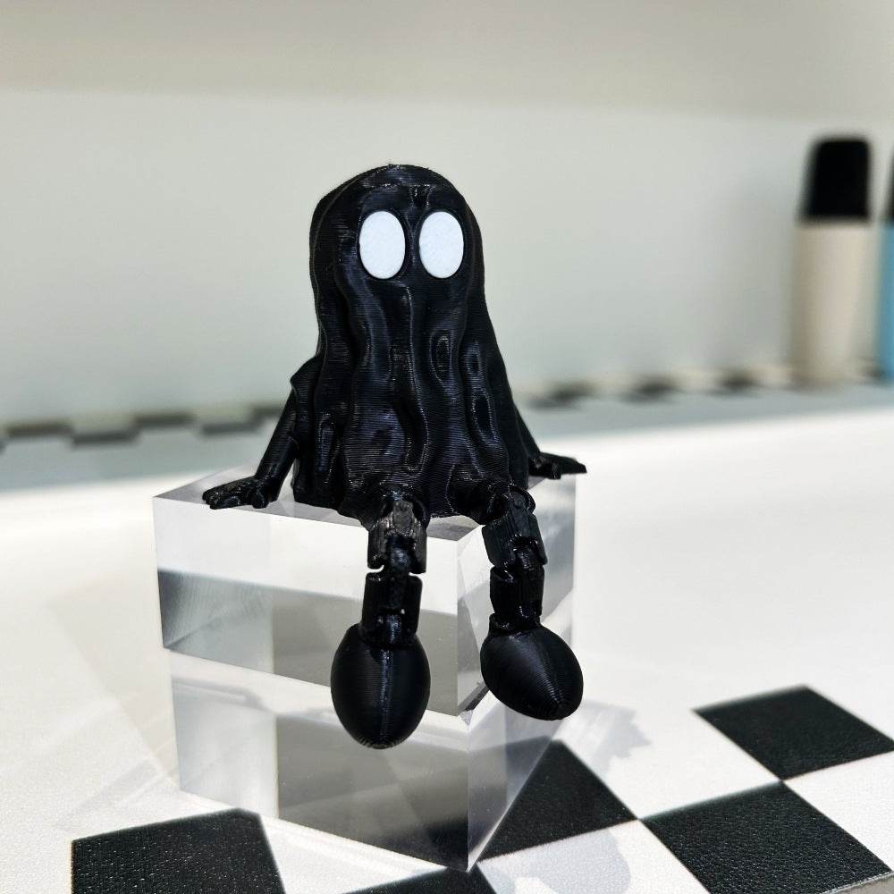 3D Printing Halloween Ghost Movable Joint Ornaments