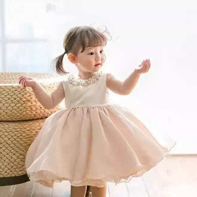 Piano Puffy Gauze Princess Dress Host Birthday Gift Children Dress