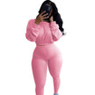 Ladies Autumn 2pcs Athleisure wear Outfit set